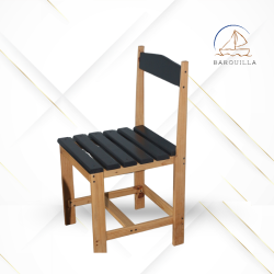 Silla de Madera, estilo vintage