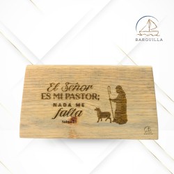 Listón Vertical "El Señor es mi Pastor, Nada me Falta". Sin base.