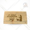 Listón Vertical "El Señor es mi Pastor, Nada me Falta". Sin base.
