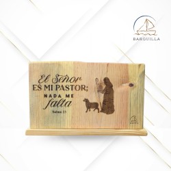 copy of Listón Vertical "El Señor es mi Pastor, Nada me Falta". Sin base.