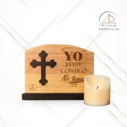 Listón Vertical "Yo Estoy Contigo", Cruz rellena