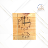Reloj para colgar "El Tiempo de Dios es Perfecto", frontal