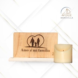Listón Vertical "Amo a mi Familia"
