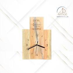 copy of Reloj para colgar "El Tiempo de Dios es Perfecto"