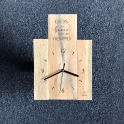 copy of Reloj para colgar "El Tiempo de Dios es Perfecto"