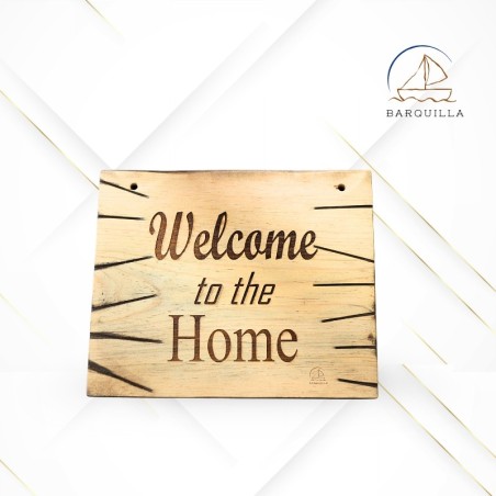 Cuadro de bienvenida a casa "Welcome to the Home"
