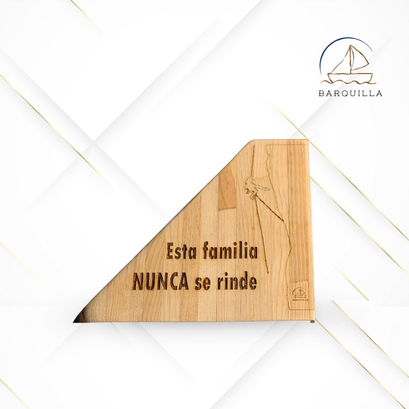 Listón Vertical "Esta Familia Nunca se Rinde"