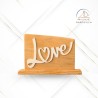 Listón Vertical "Love" en relieve