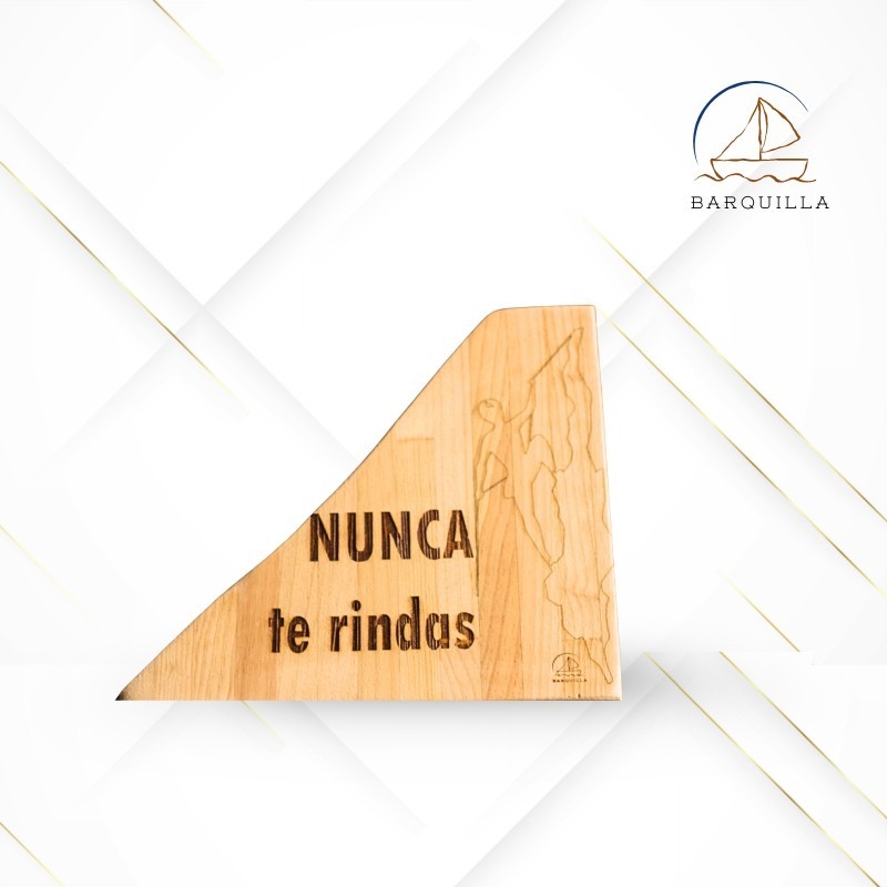 Listón Vertical "Nunca te Rindas"