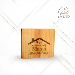 Listón Vertical "Hogar es Donde Mamá Está"