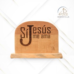 Listón Vertical "Sí, Jesús te Ama"