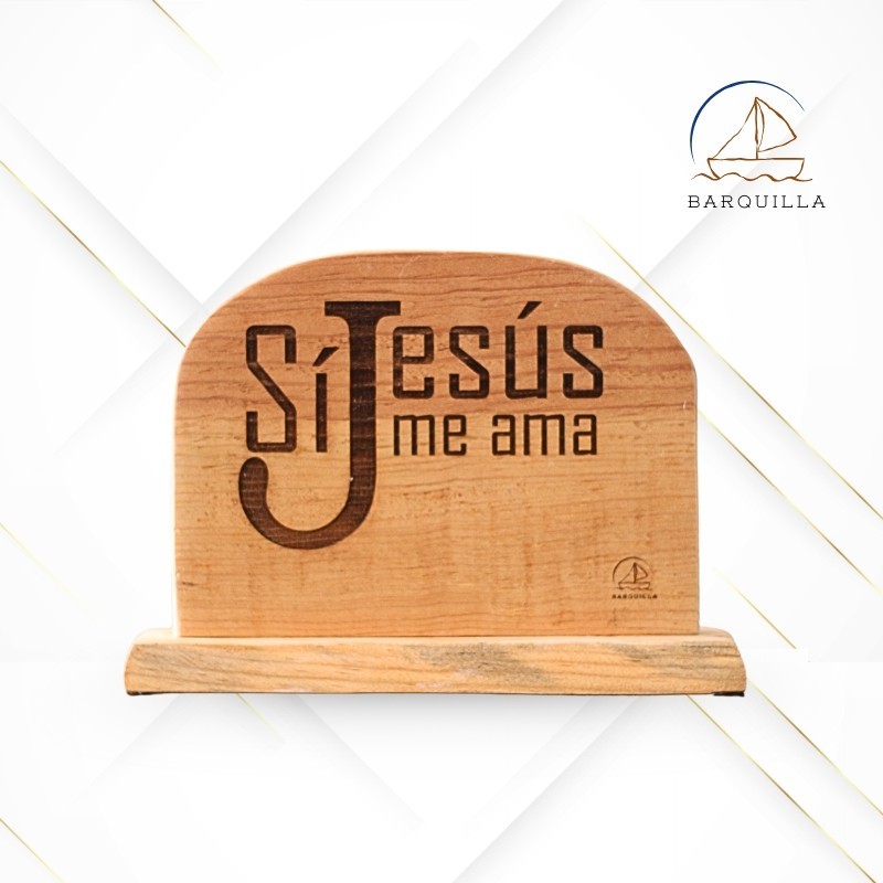 Listón Vertical "Sí, Jesús te Ama"