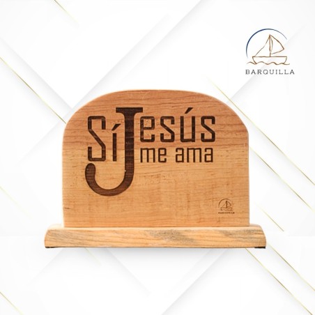 Listón Vertical "Sí, Jesús te Ama"