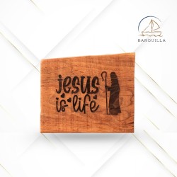 Listón Vertical "Jesus is Life"