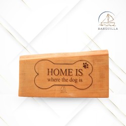 Listón Horizontal "Home is Where the Dog Is"
