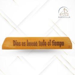 Listón Horizontal "Dios es Bueno Todo el Tiempo"
