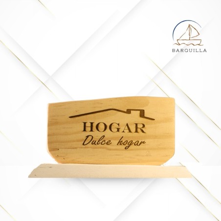 copy of Listón Vertical "Hogar, Dulce Hogar", base blanca