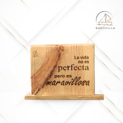copy of Listón Vertical "La Vida no es Perfecta, pero es Maravillosa"