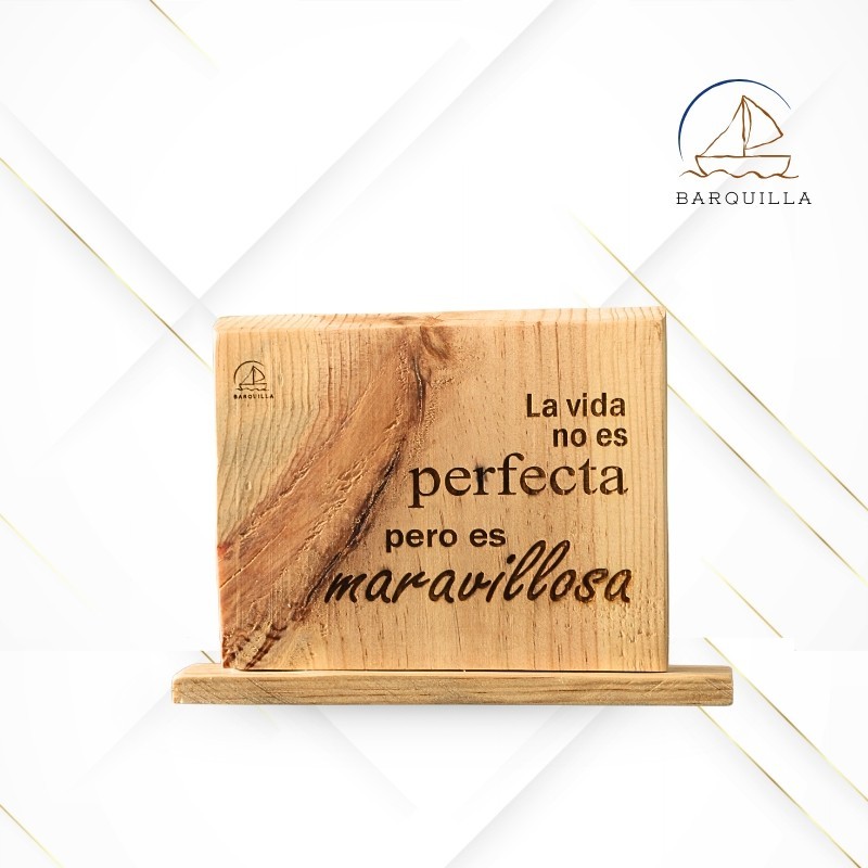 copy of Listón Vertical "La Vida no es Perfecta, pero es Maravillosa"